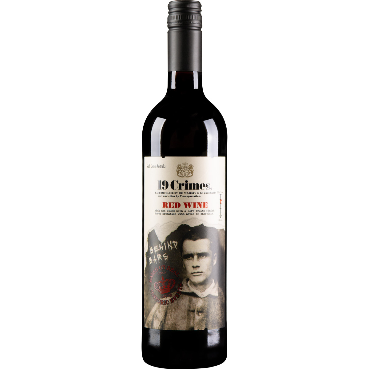 19 Crimes Red Wine „Behind Bars"