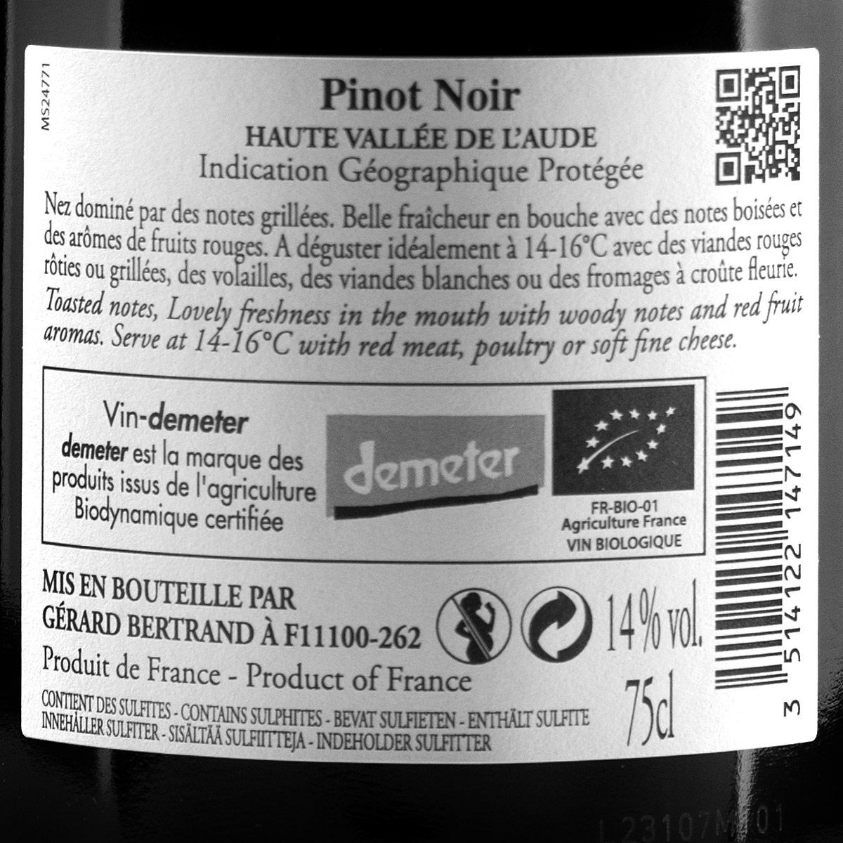 Gerard Bertrand Domaine de l\'Aigle Pinot Noir