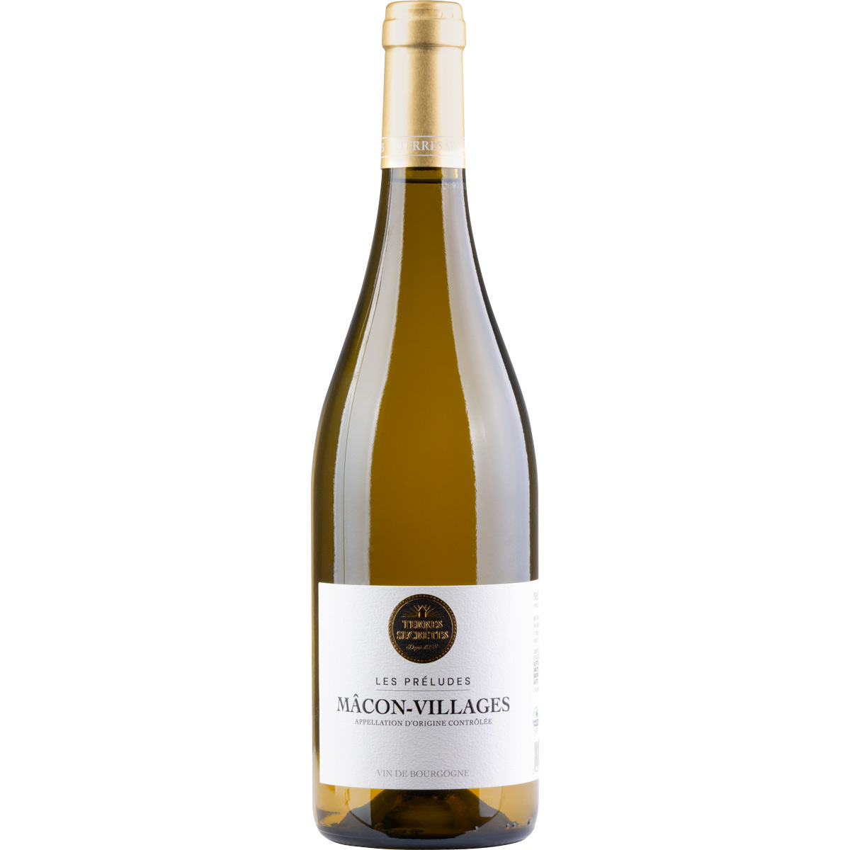 Terres Secrètes Les Préludes Mâcon-Villages Chardonnay Blanc AOC