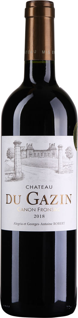 Château du Gazin Canon Fronsac AOC 2018
