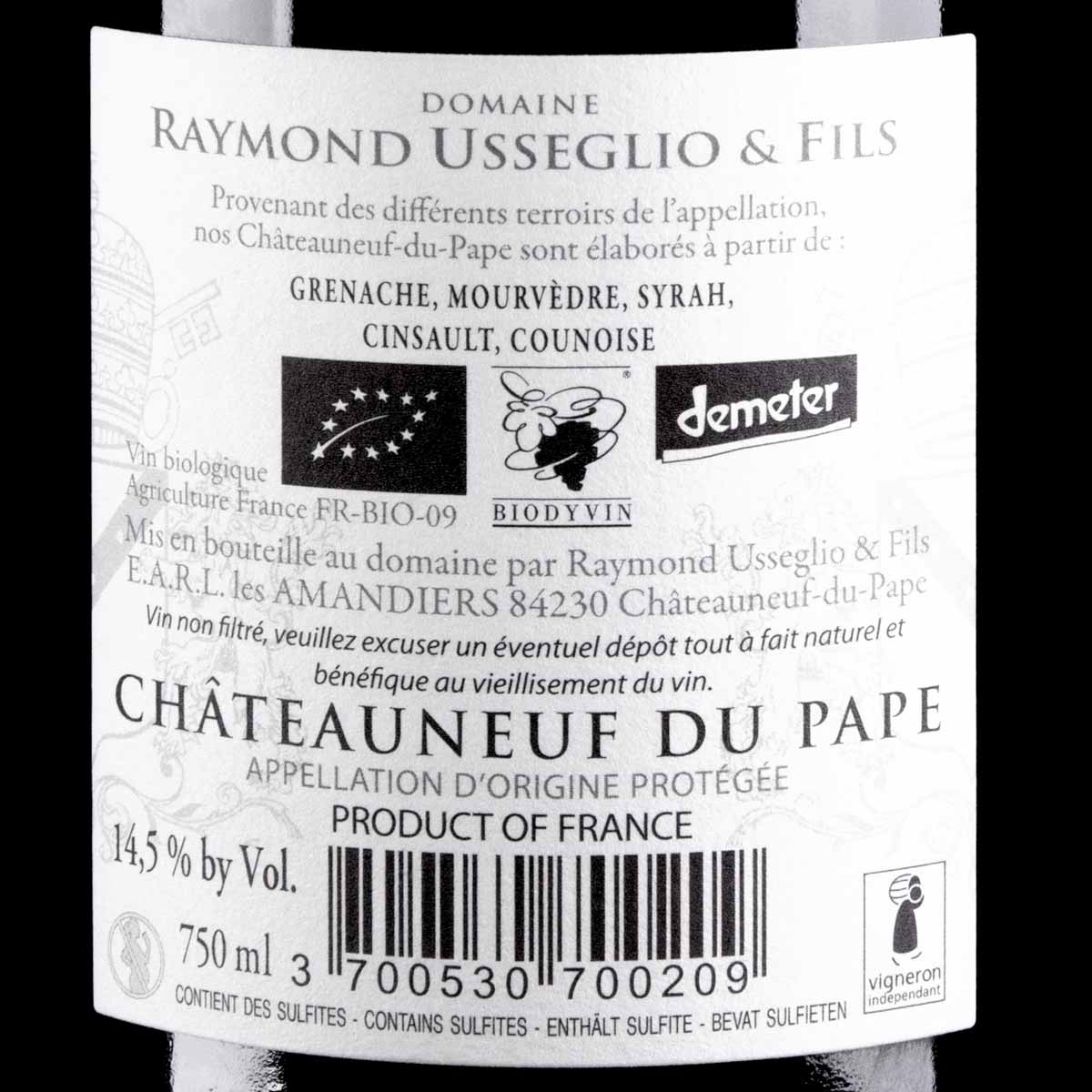 Usseglio Raymond & Fils Châteauneuf-du-Pape Rouge AOP