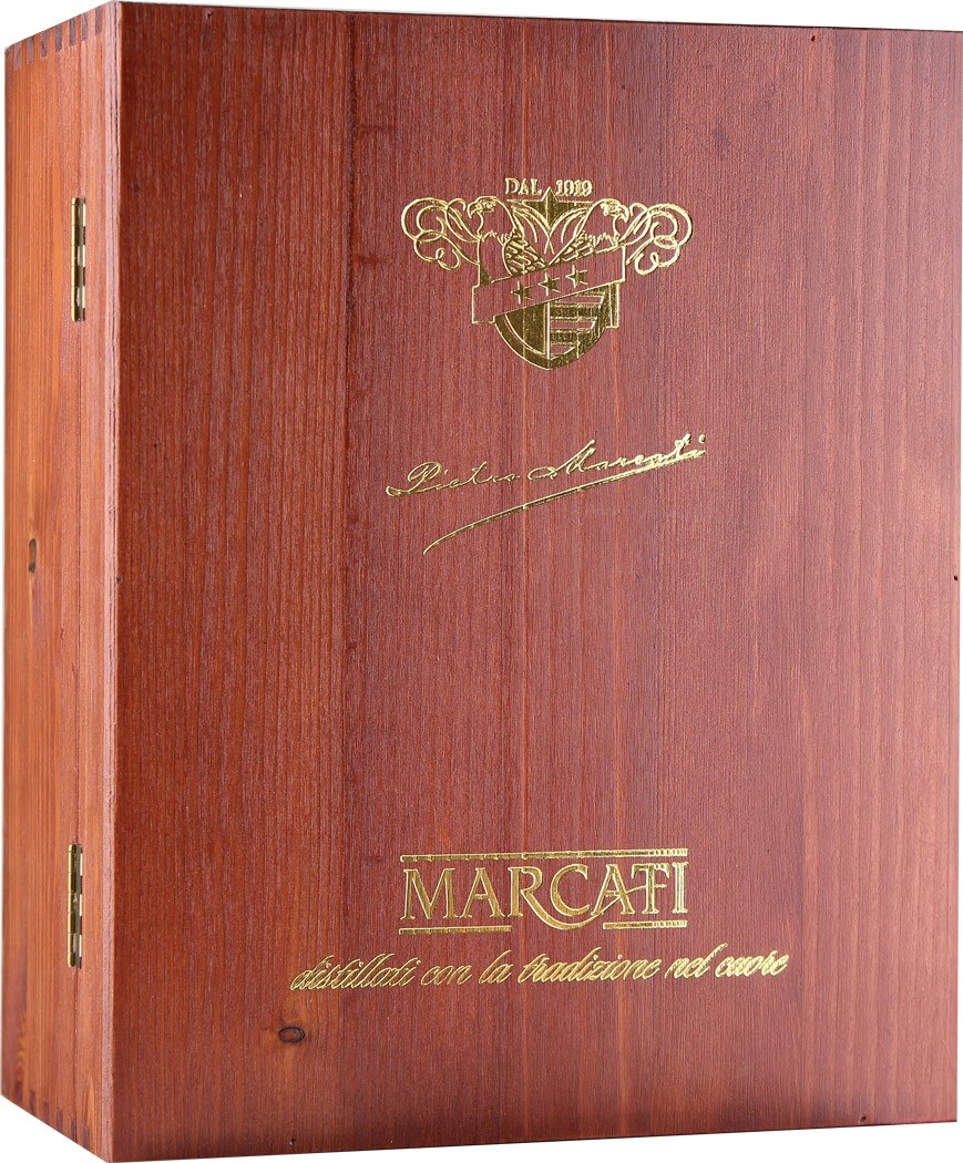Marcati Grappa Decanter Vetra di Boemia Moscato Riserva 0,5l