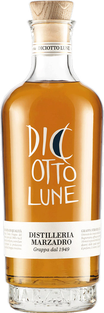 Marzadro Grappa Stravecchia Le Diciotto Lune Marzadro Grappa Stravecchia Le Diciotto Lune