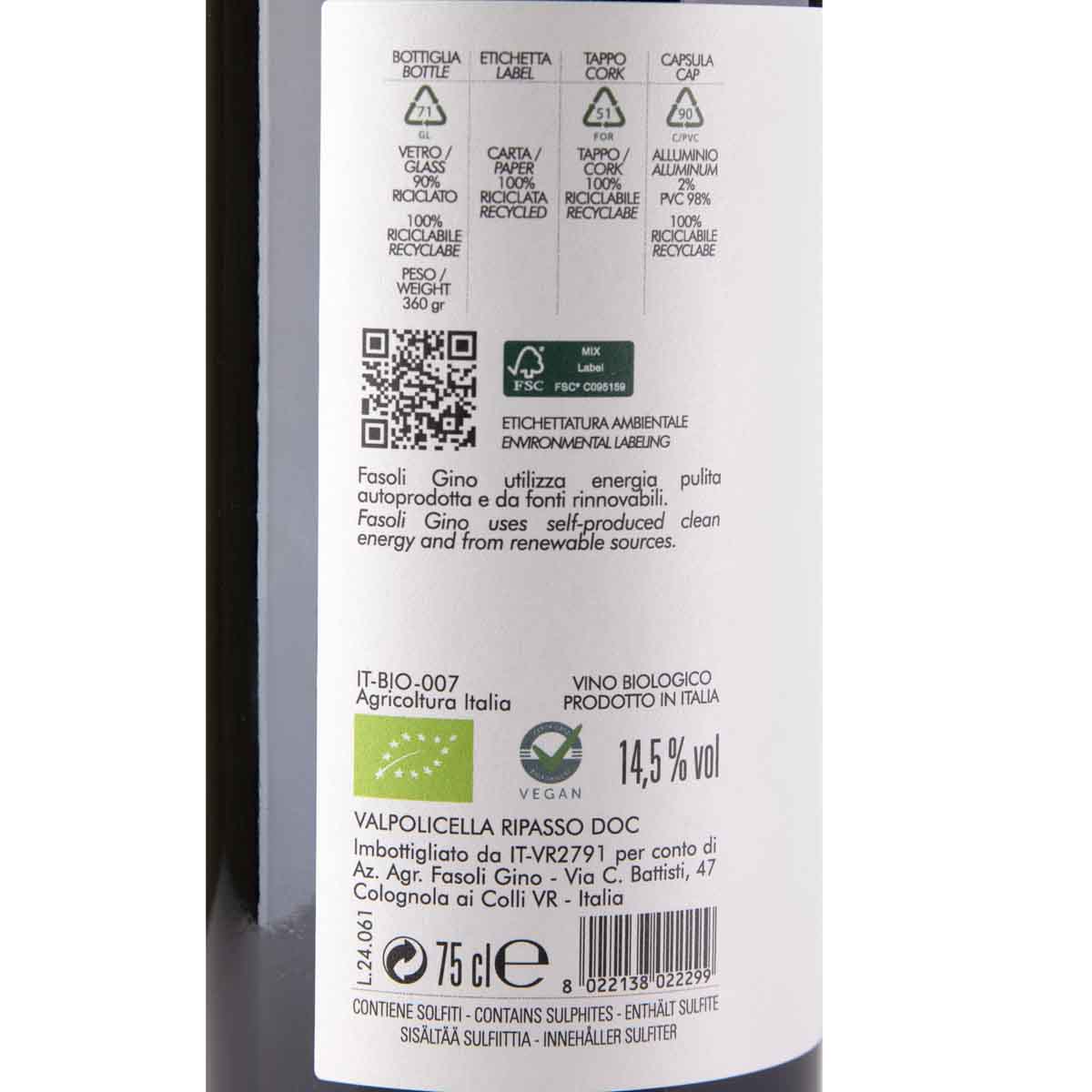 Fasoli Gino La Corte del Pozzo Valpolicella Ripasso DOC