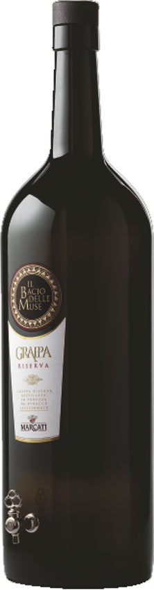 Marcati Grappa Il Bacio Delle Muse Riserva 3,0 l Marcati Grappa Il Bacio Delle Muse Riserva 3,0 l