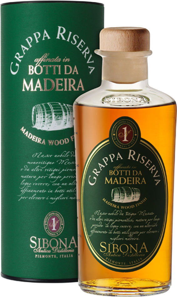 Sibona Grappa Riserva Botti da Madeira 0,5 l Sibona Grappa Riserva Botti da Madeira 0,5 l