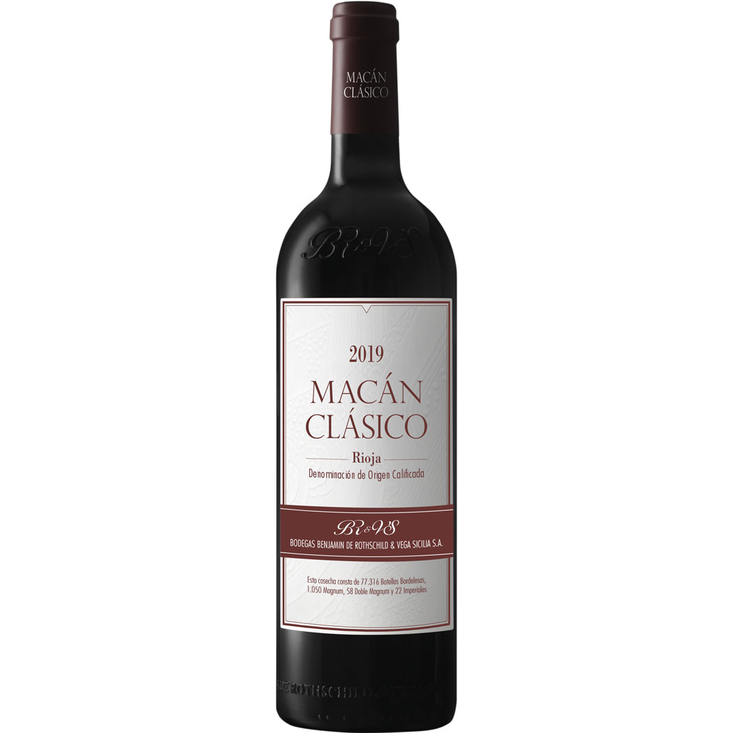 Vega Sicilia Macán Clásico Rioja DOC 2019 Vega Sicilia Macán Clásico Rioja DOC 2019