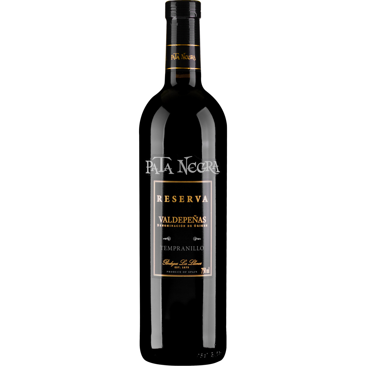 Bodegas Los Llanos Pata Negra Reserva Valdepeñas D.O.