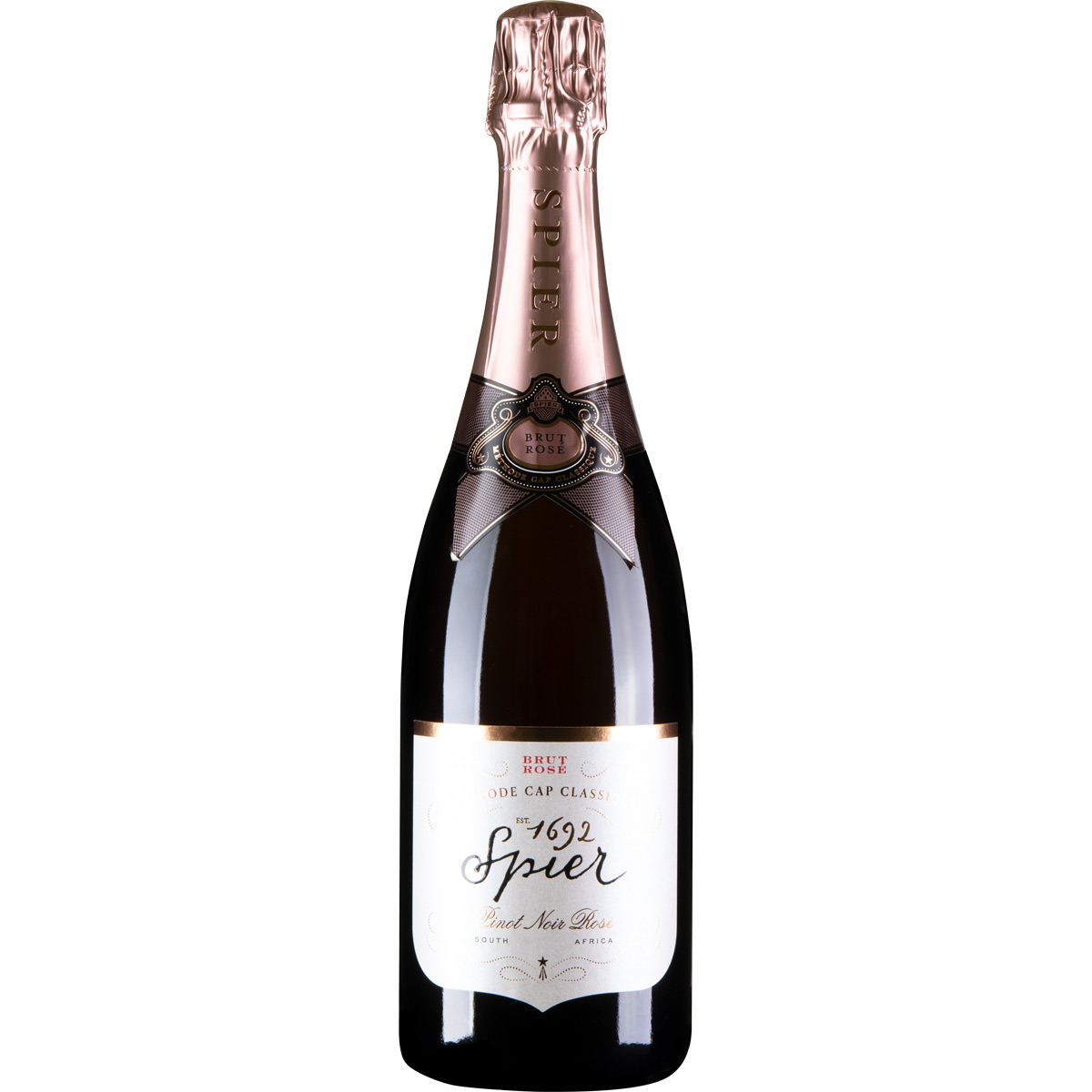 Spier Méthode Cap Classique (MCC) Pinot Noir Rosé Brut Spier Méthode Cap Classique (MCC) Pinot Noir Rosé Brut