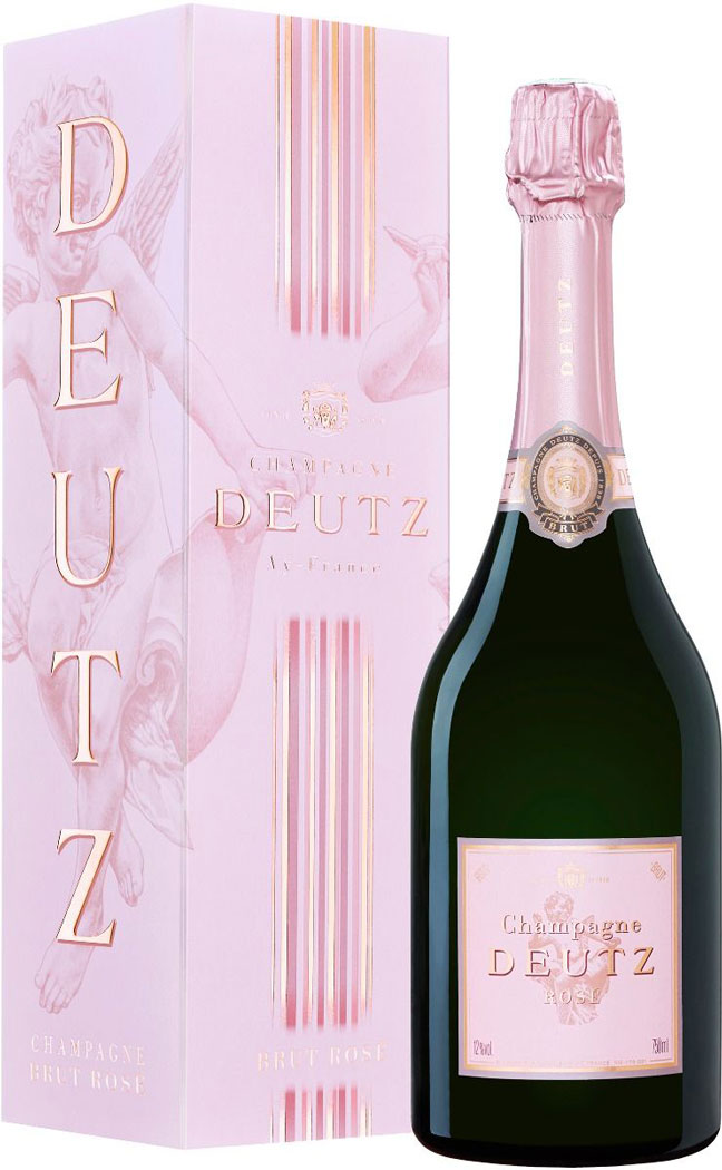 Champagne Deutz Brut Rosé im Geschenkkarton Champagne Deutz Brut Rosé im Geschenkkarton