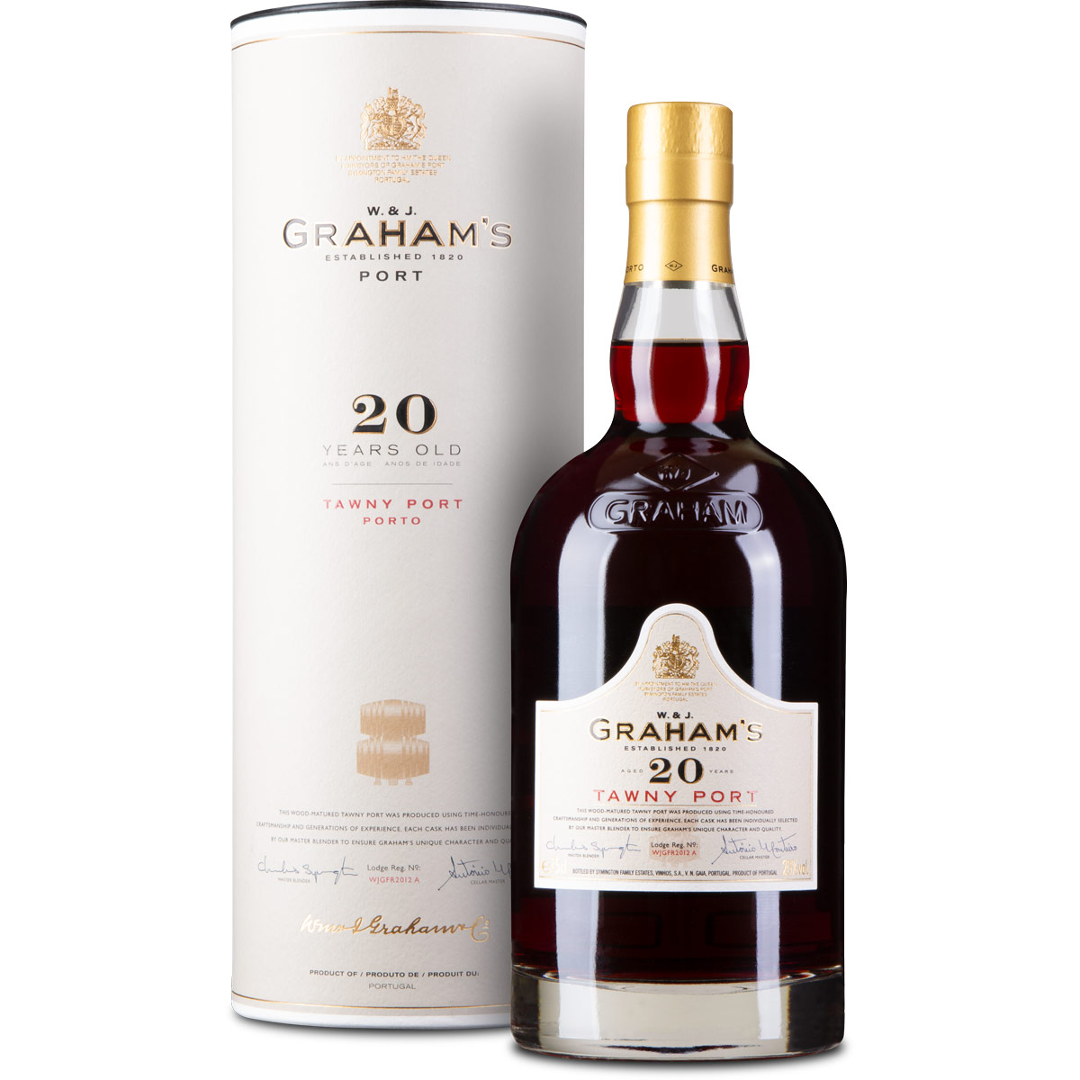 Graham’s Tawny Port 20 Years in Geschenkröhre