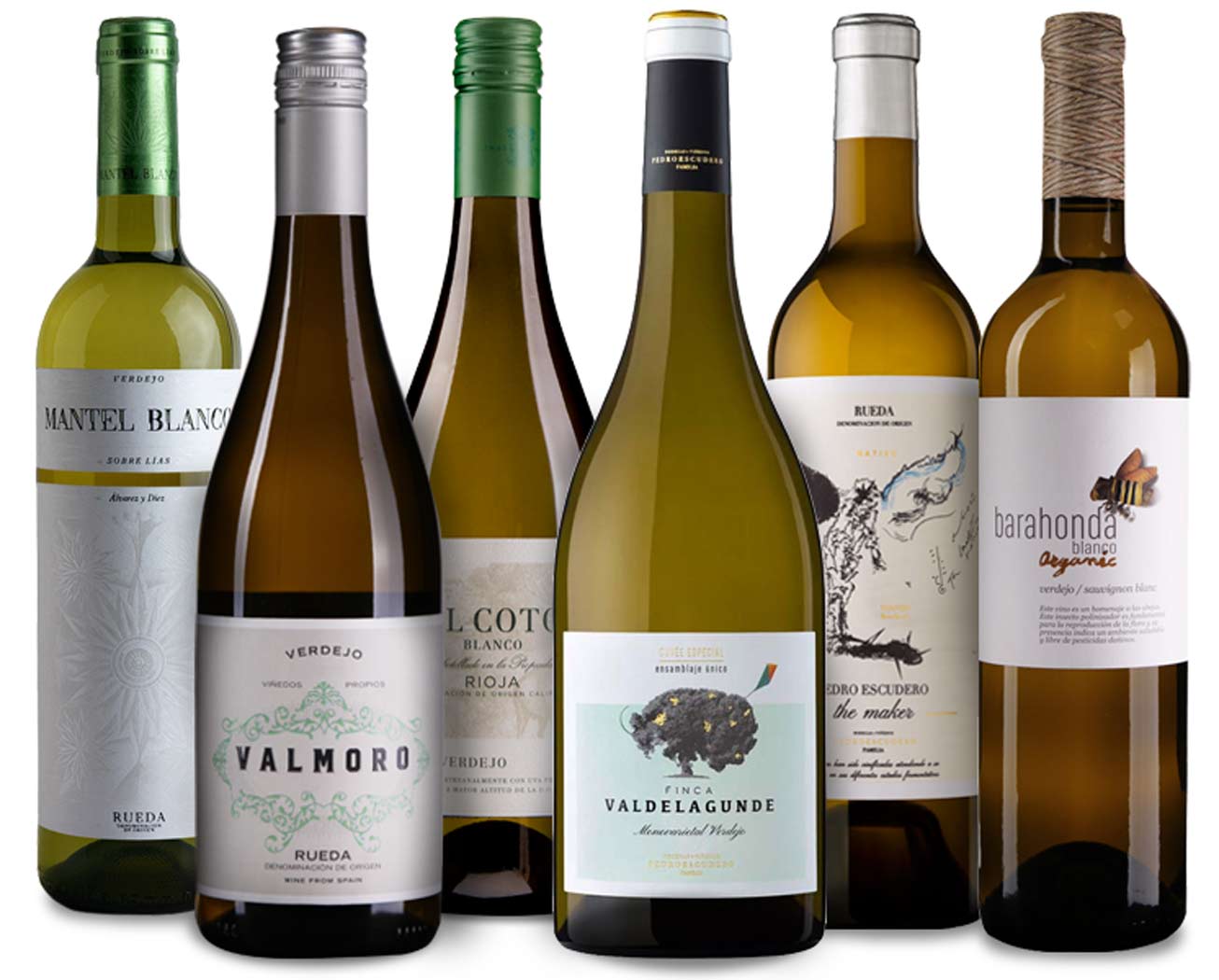 6er Probierpaket Verdejo - Rueda 6er Probierpaket Verdejo - Rueda