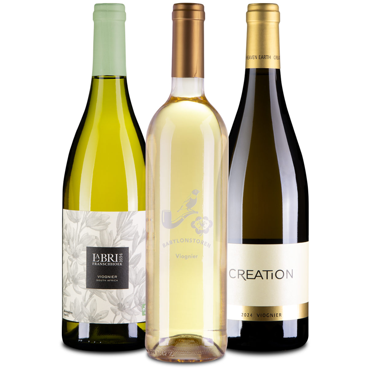 3er Probierpaket Viognier aus Südafrika